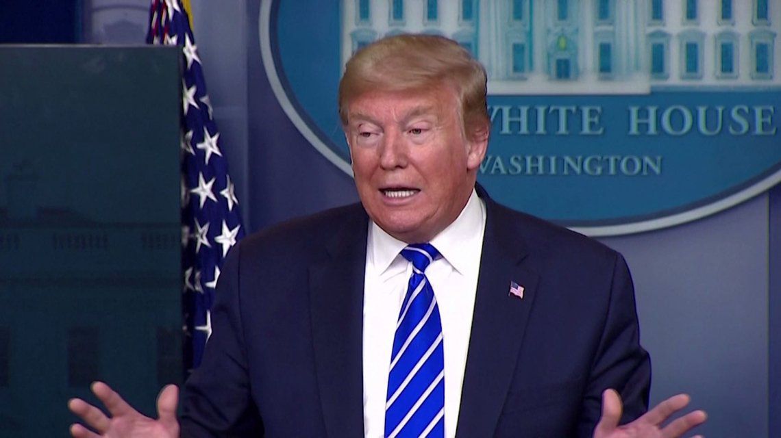 Donald Trump, desafiante tras las marchas por el asesinato de George Floyd