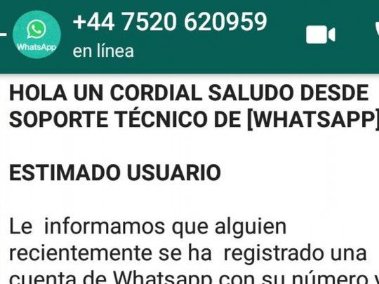 WhatsApp: alertan sobre una nueva estafa para robar las claves