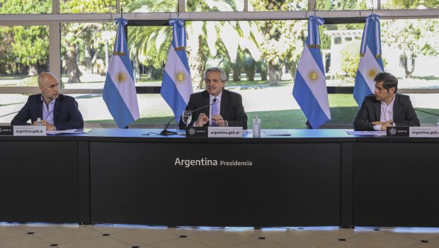 Alberto Fernández: «Tenemos que aislar al AMBA del resto del país»