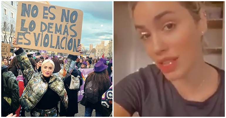 El fuerte mensaje de Lali Espósito: «Me aterra traer una hija a un mundo donde hay fiscales que le llaman desahogo sexual a una violación»