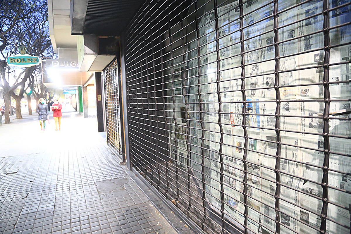 Han cerrado 100 locales del centro durante la pandemia