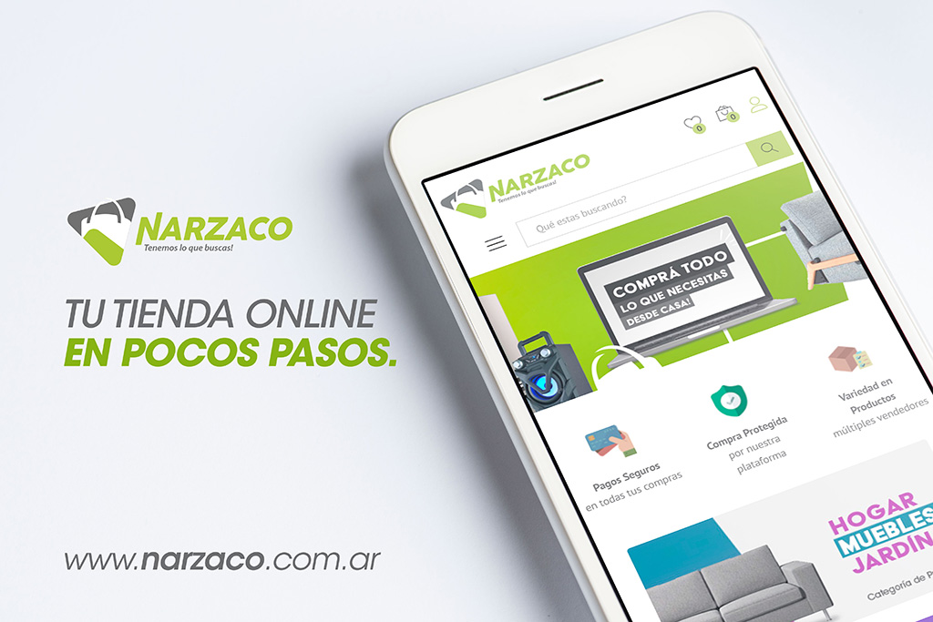 En San Rafael nació la plataforma de compra y venta online para tiendas “Narzaco”