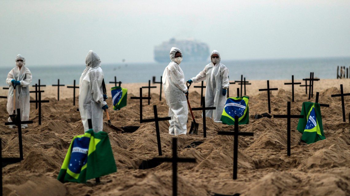 Brasil superó las 80.000 muertes por Covid-19