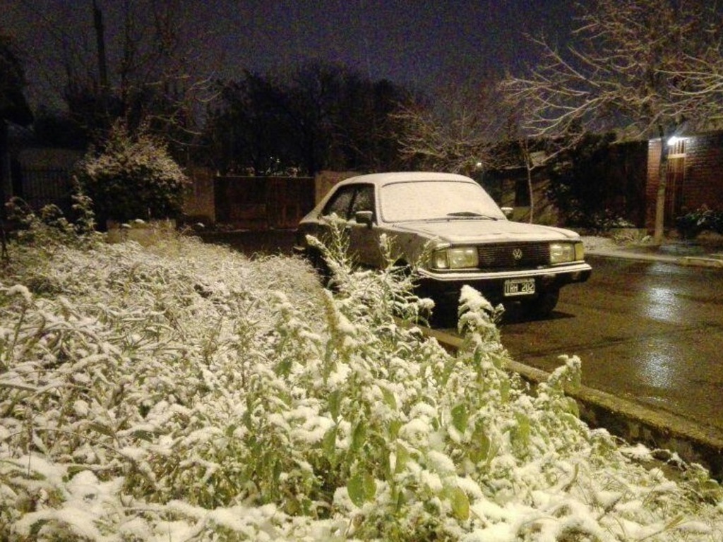 El miércoles podría nevar en gran parte de la provincia