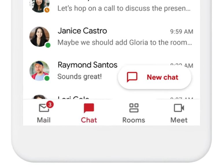 Cómo funcionará el nuevo Gmail con chats, documentos y videollamadas en un mismo lugar