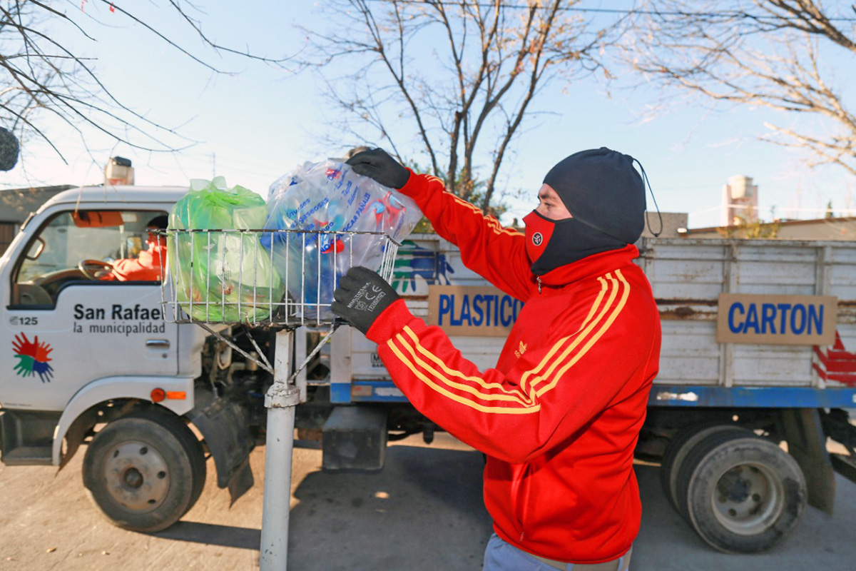 Efecto Pandemia: en el segundo trimestre  se recolectaron cinco toneladas  menos de residuos en San Rafael