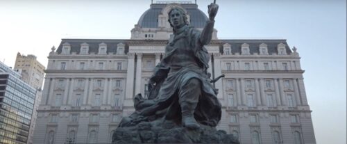 El Ministerio de Defensa rindió homenaje a Juana Azurduy al cumplirse 240 años de su nacimiento