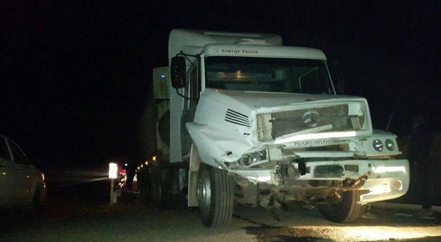 Tupungato: murió un camionero tras chocar contra un árbol