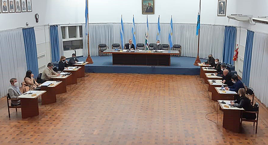 Por ediles aislados por Covid, el Concejo Deliberante  volvió a sesionar desde la virtualidad