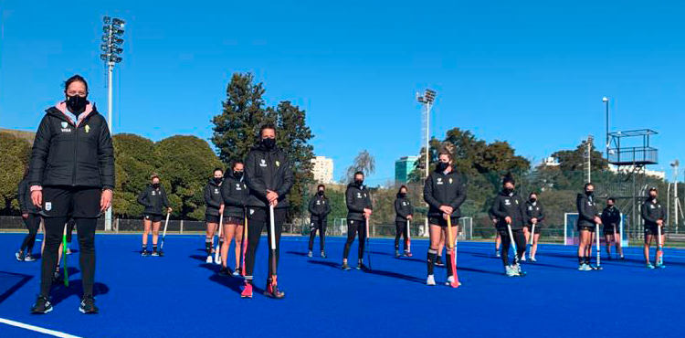 Las Leonas retomaron con los entrenamientos pensando en los JJOO