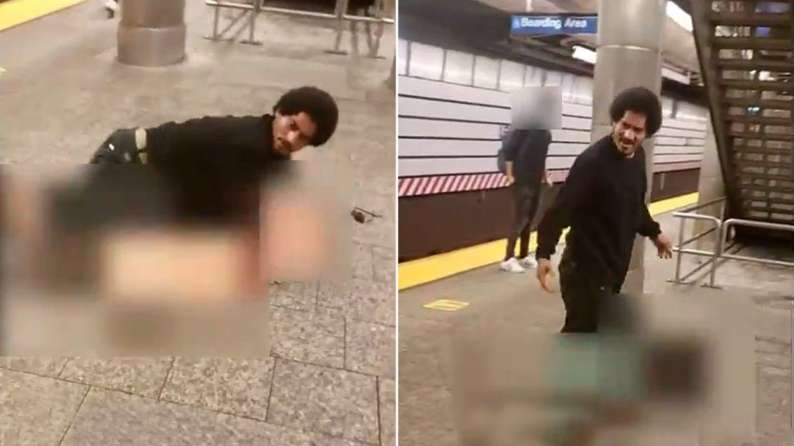 Intentó violar una mujer en el metro de Nueva York y los pasajeros lo detuvieron