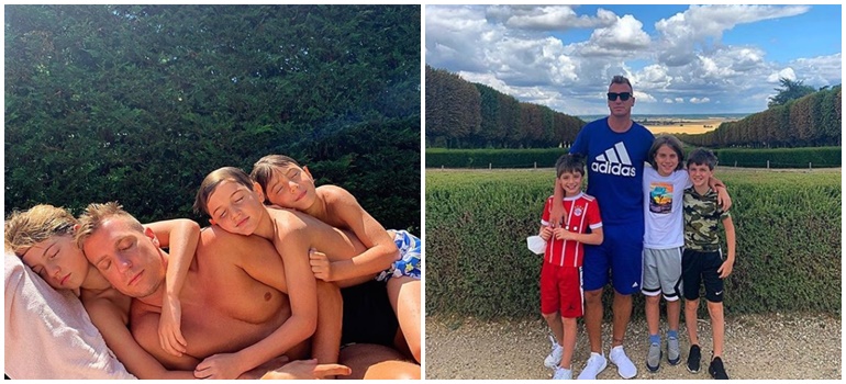 Las vacaciones de Maxi López con sus hijos: «Si pudiera parar el tiempo acá…»