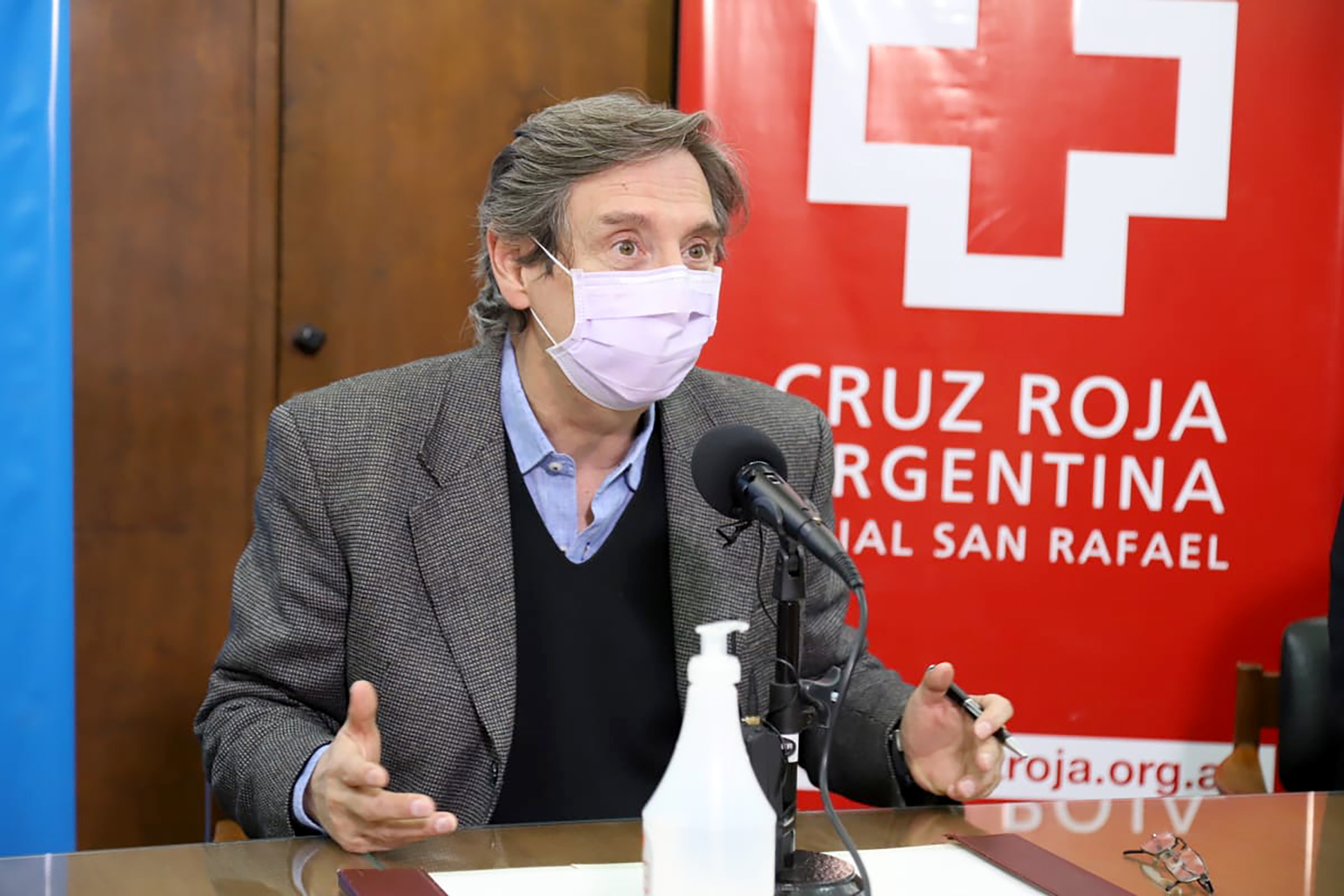 Emir Félix: “En los  próximos días podremos  saber cuál es la situación  real del COVID en San Rafael”
