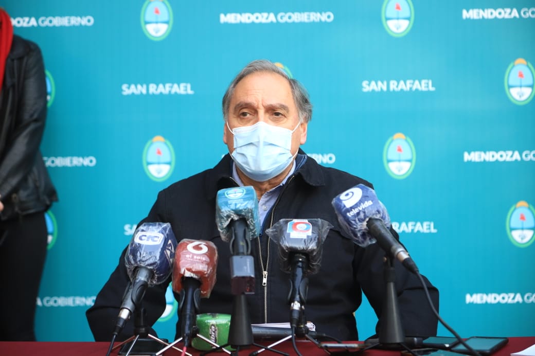 Coronavirus en San Rafael: Conferencia del Dr. Freidemberg, director general de la Región Sur del Ministerio de Salud