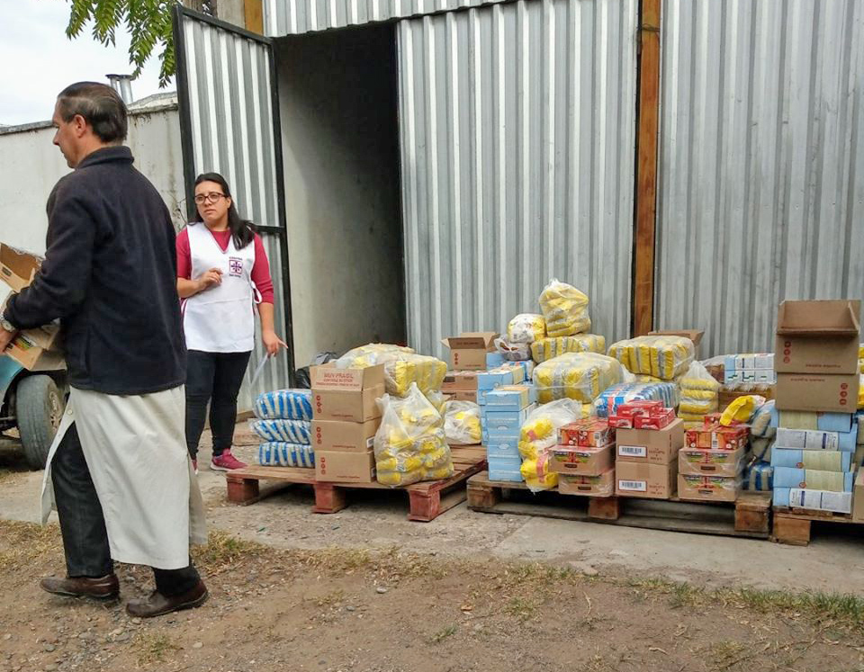 Cáritas mantiene  su labor durante  la cuarentena