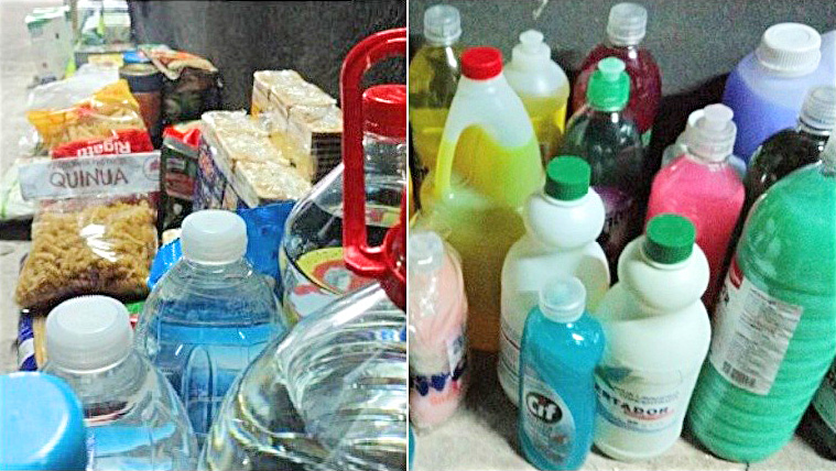 La ONG Fierritos Solidarios  colecta alimentos y artículos de higiene para los necesitados