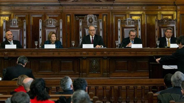 La Corte trata la situación de los tres jueces desplazados