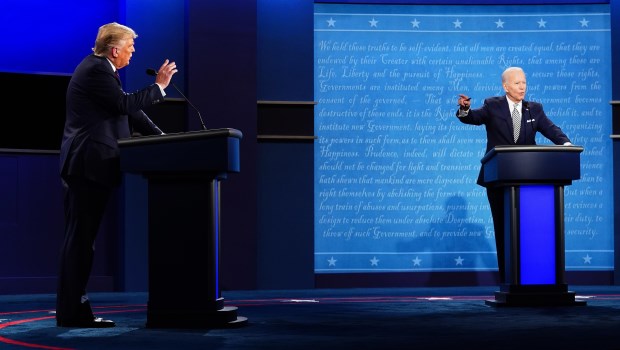 El primer debate entre Trump y Biden fue caótico y tenso­