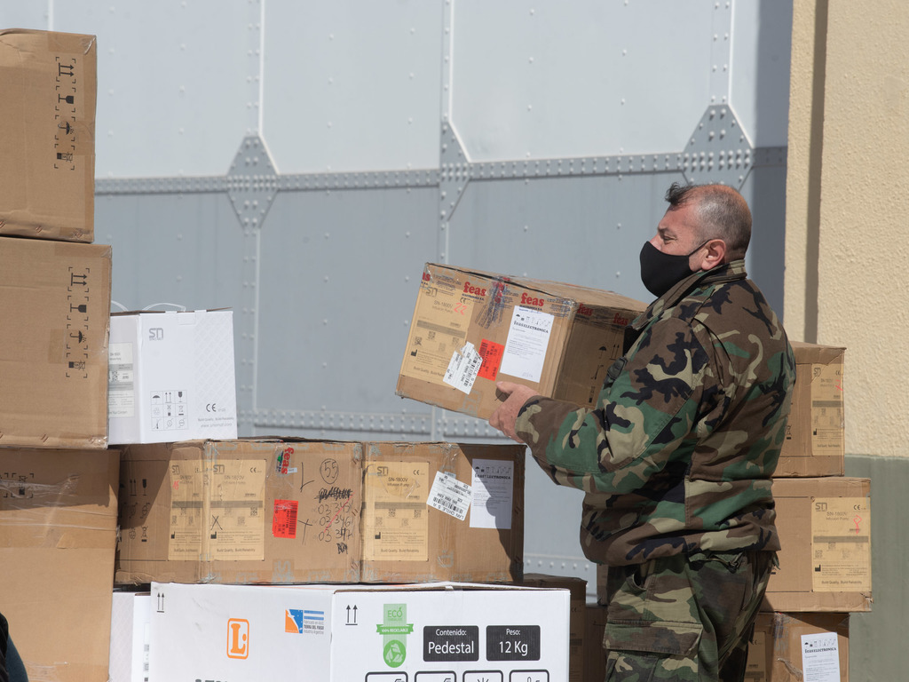 Coronavirus: la Nación envió 30 respiradores a Mendoza