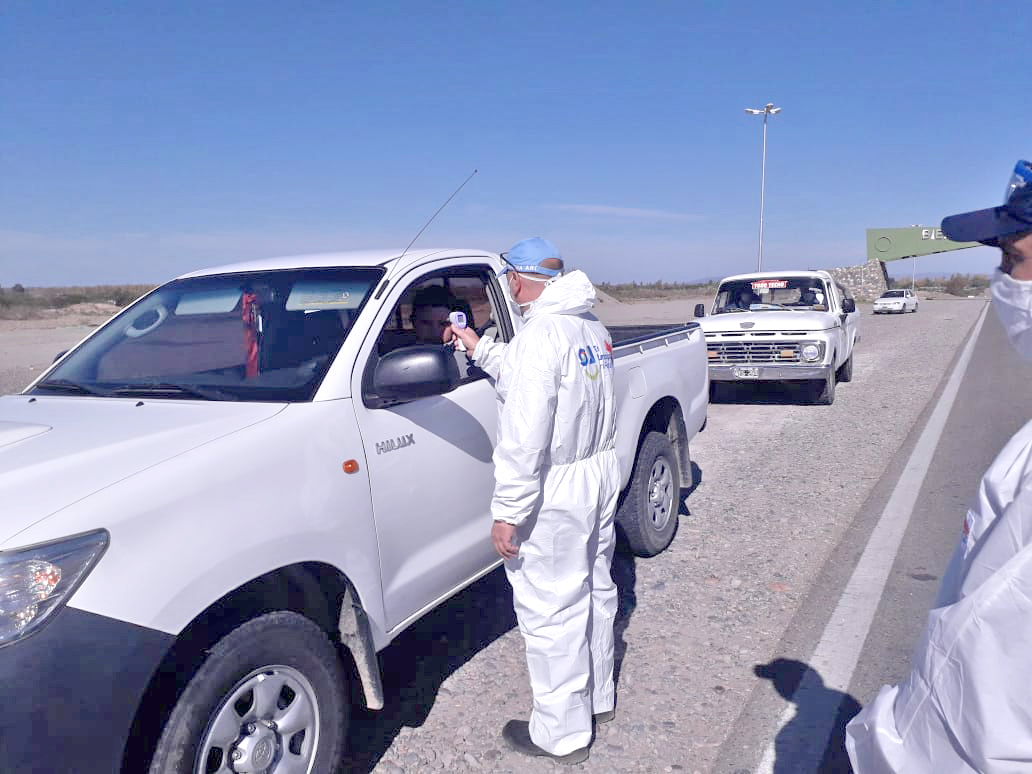 Por la “mini Fase 1” se redujo a la mitad  el tránsito de personas y vehículos desde Mendoza