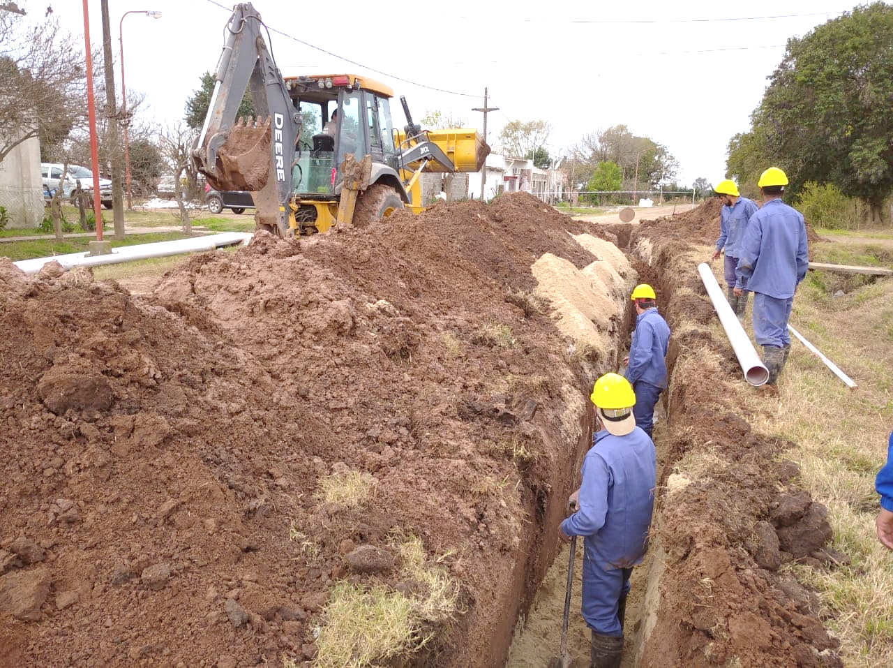 Convenios por $720 millones para obras  de agua y saneamiento en los municipios
