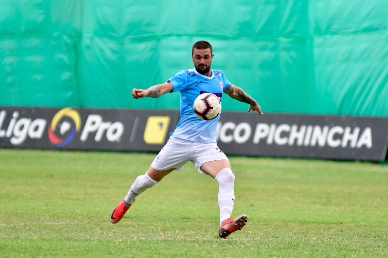 Gol de Cristian García en la derrota del Manta de Ecuador