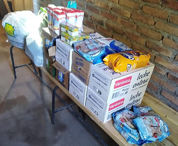 Mujeres solidarias piden la colaboración  de pañales para adultos