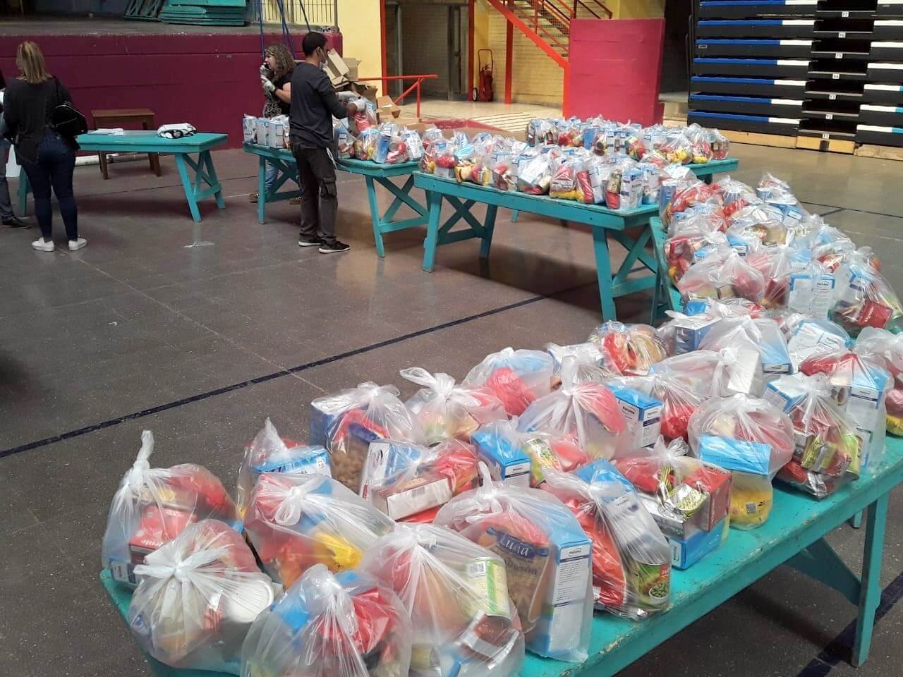 En San Rafael la DGE entrega  más de 30 mil bolsones  de alimentación al mes