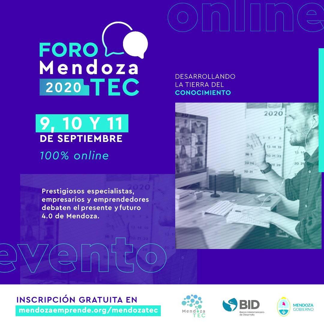 Invitan a participar del Foro Mendoza Tec