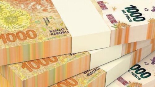 Para evitar faltantes, Argentina importará billetes de mil pesos
