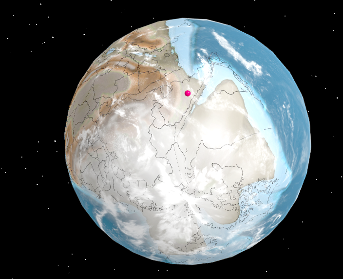 Una página permite saber en qué lugar del mundo se  encontraba San Rafael hasta 600 millones de años atrás