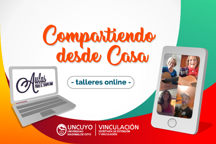 Ya comenzó el programa  «Aulas para el Tiempo Libre»  de la UNCuyo