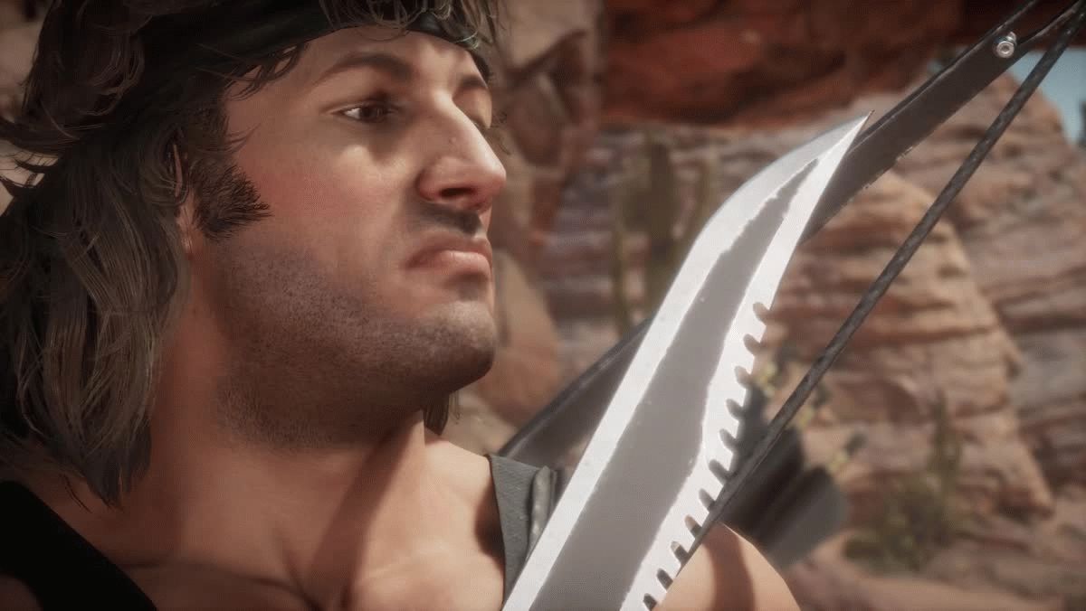 Rambo ya tiene su fatality para el Mortal Kombat 11