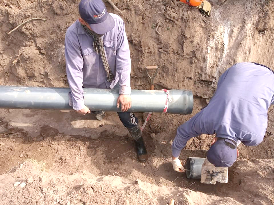 La obra pública no se detiene: así avanzan los  trabajos que ejecuta el Municipio de San Rafael
