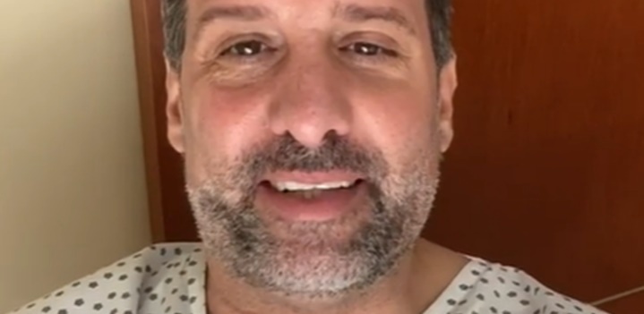José María Listorti internado con neumonía provocada por COVID