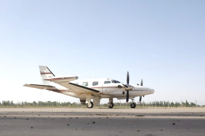 La lucha antigranizo tuvo  su debut en la temporada 2020/21 desde el Sur provincial