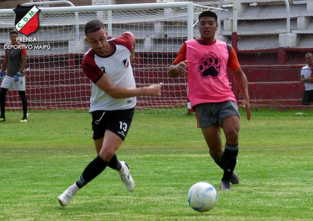 Neri Espinosa y Ezequiel Riera comenzaron la pretemporada en el Deportivo Maipú