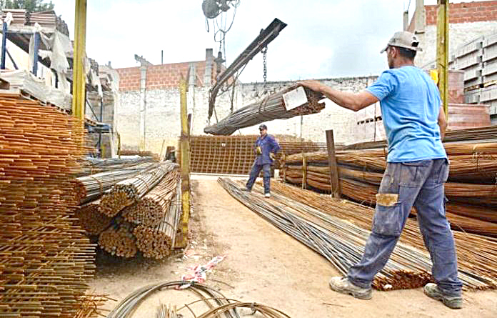 Preocupa la falta de algunos  materiales de construcción