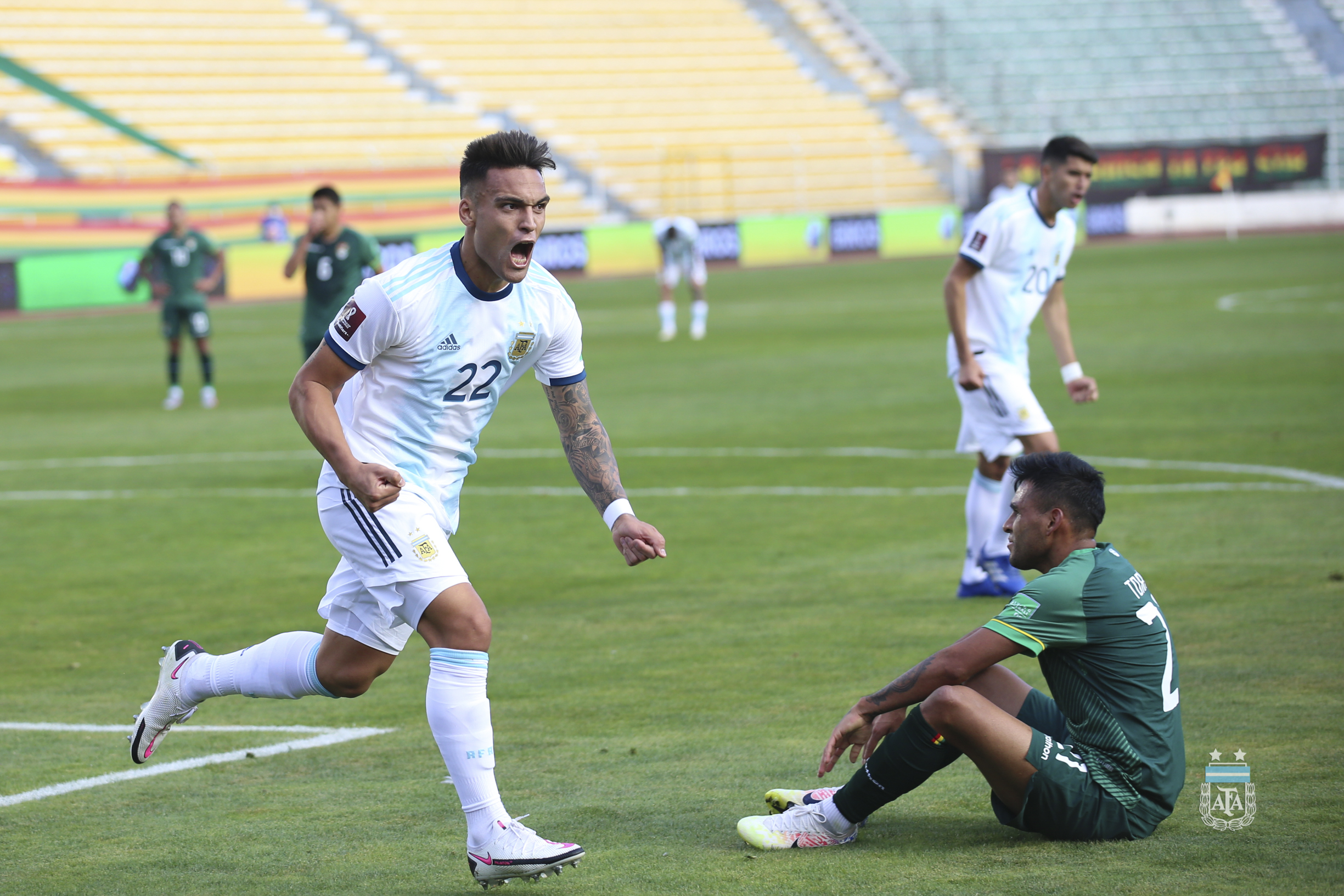 Victoria histórica de Argentina sobre Bolivia por las Eliminatorias