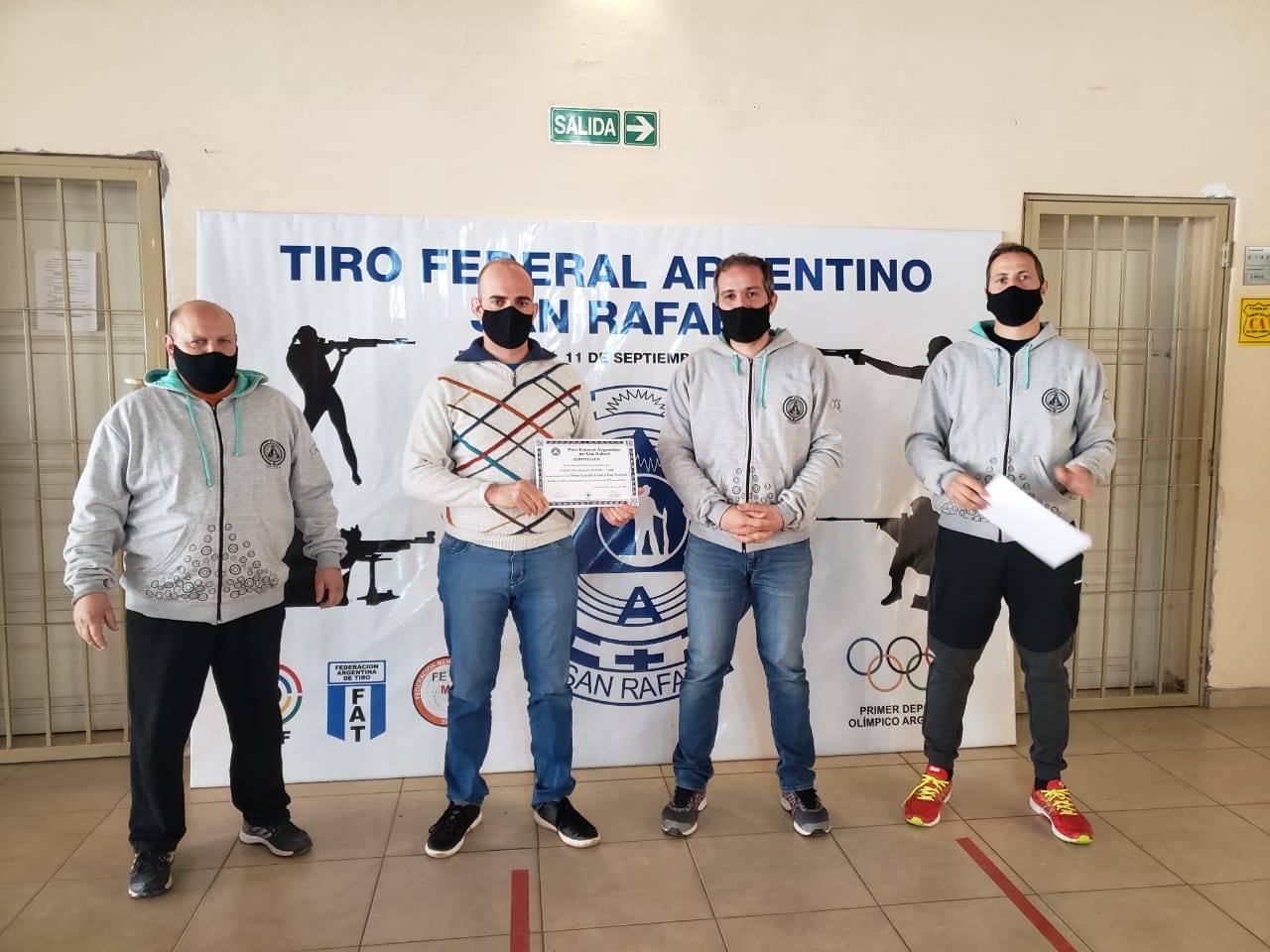 Finalizó el primer curso de manejo responsable de armas de fuego