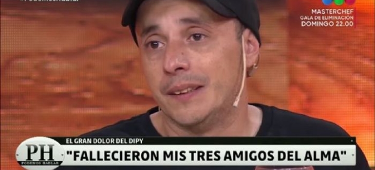 El Dipy, emocionado al recordar la trágica muerte de un amigo: «Puso descalzo las zapatillas en el secarropas»