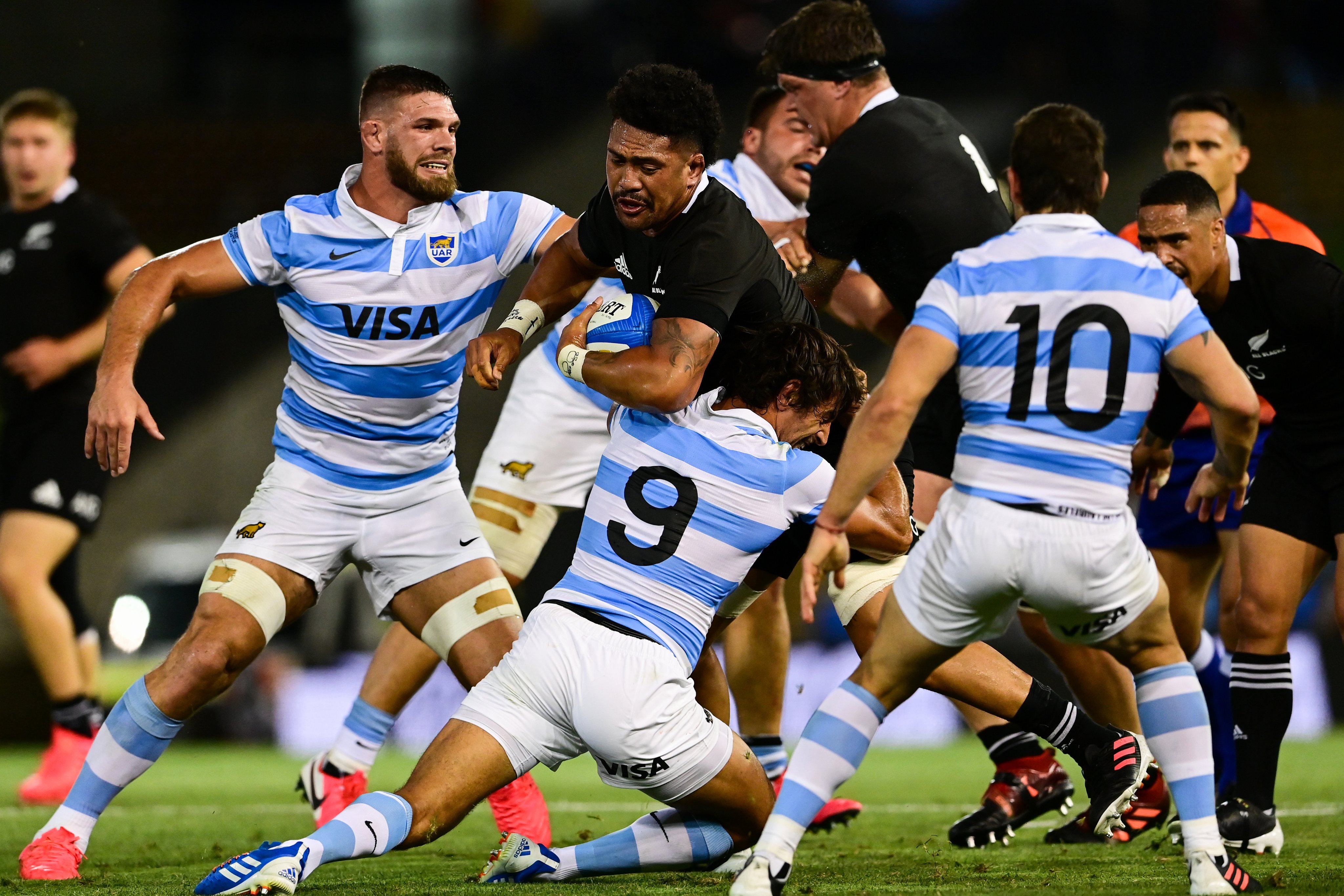 Dura derrota de Los Pumas ante los All Blacks