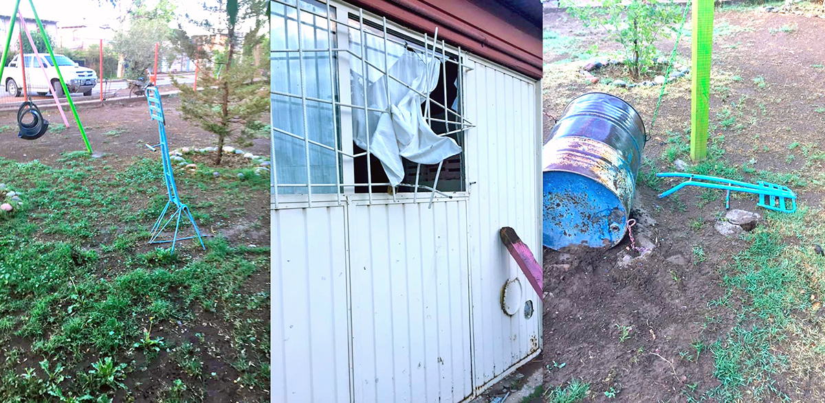 Robaron y causaron destrozos  en un jardín maternal