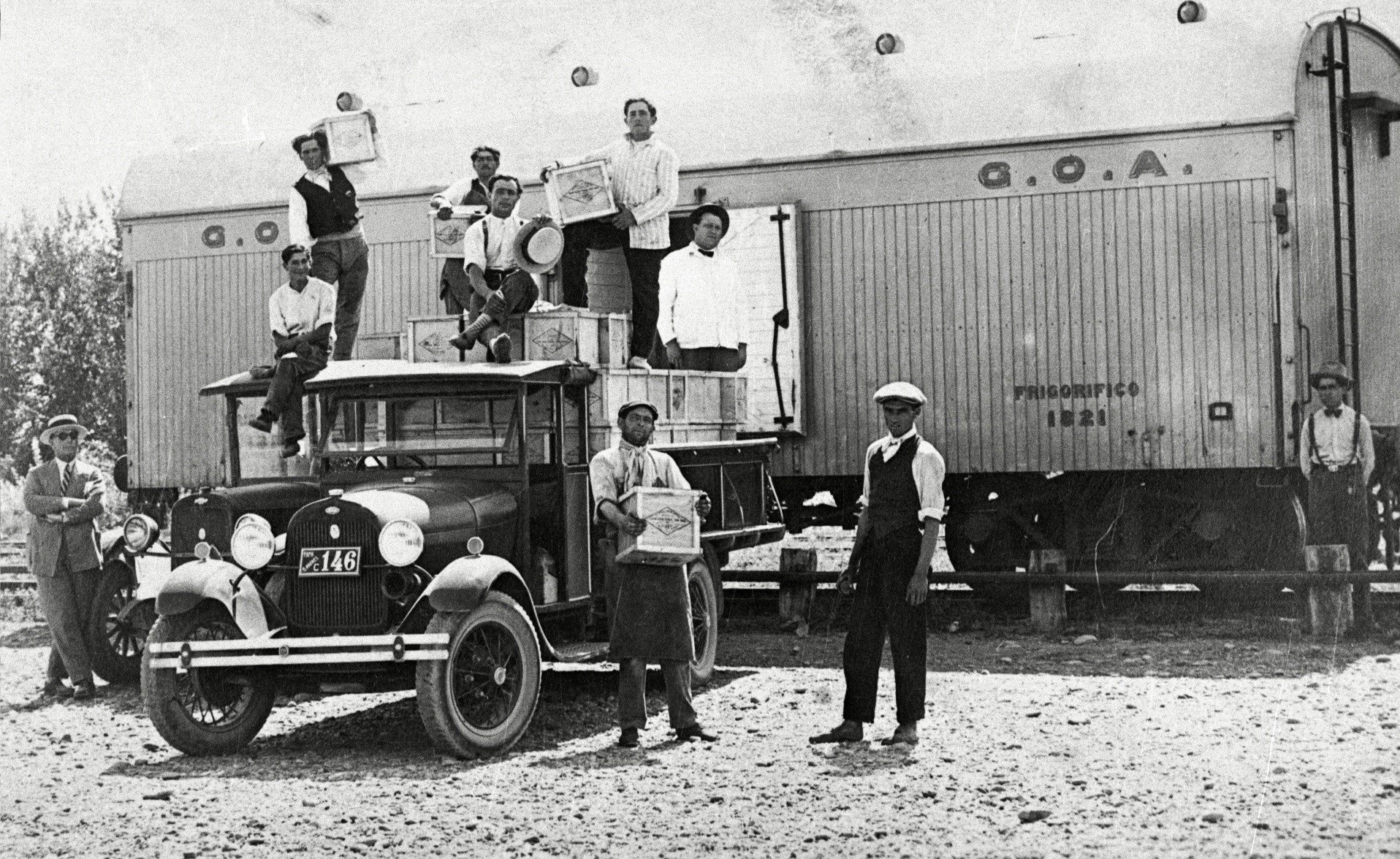 Se cumplieron 117 años de la llegada  del primer ferrocarril