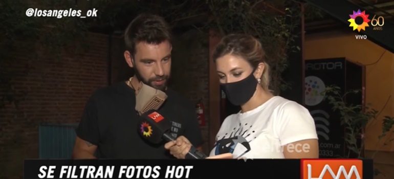 Se filtraron fotos íntimas de Agustín Sierra