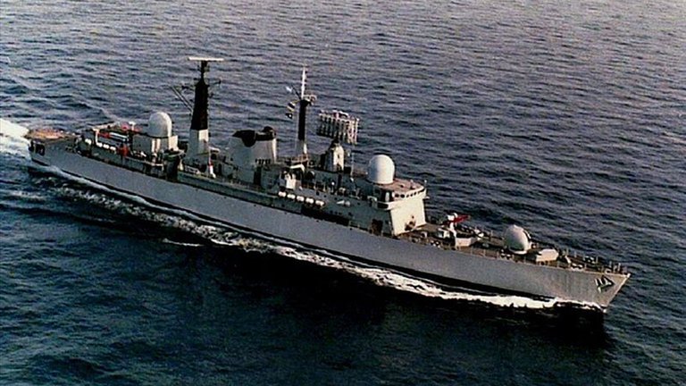 El Gobierno puso en venta el destructor que lideró el desembarco en las Islas Malvinas en 1982