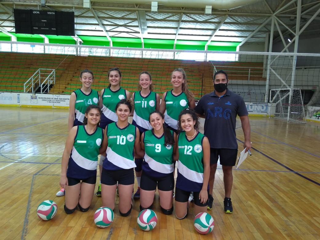 Vóley: gran actuación de Del Carmen-Tenis Club en San Martín