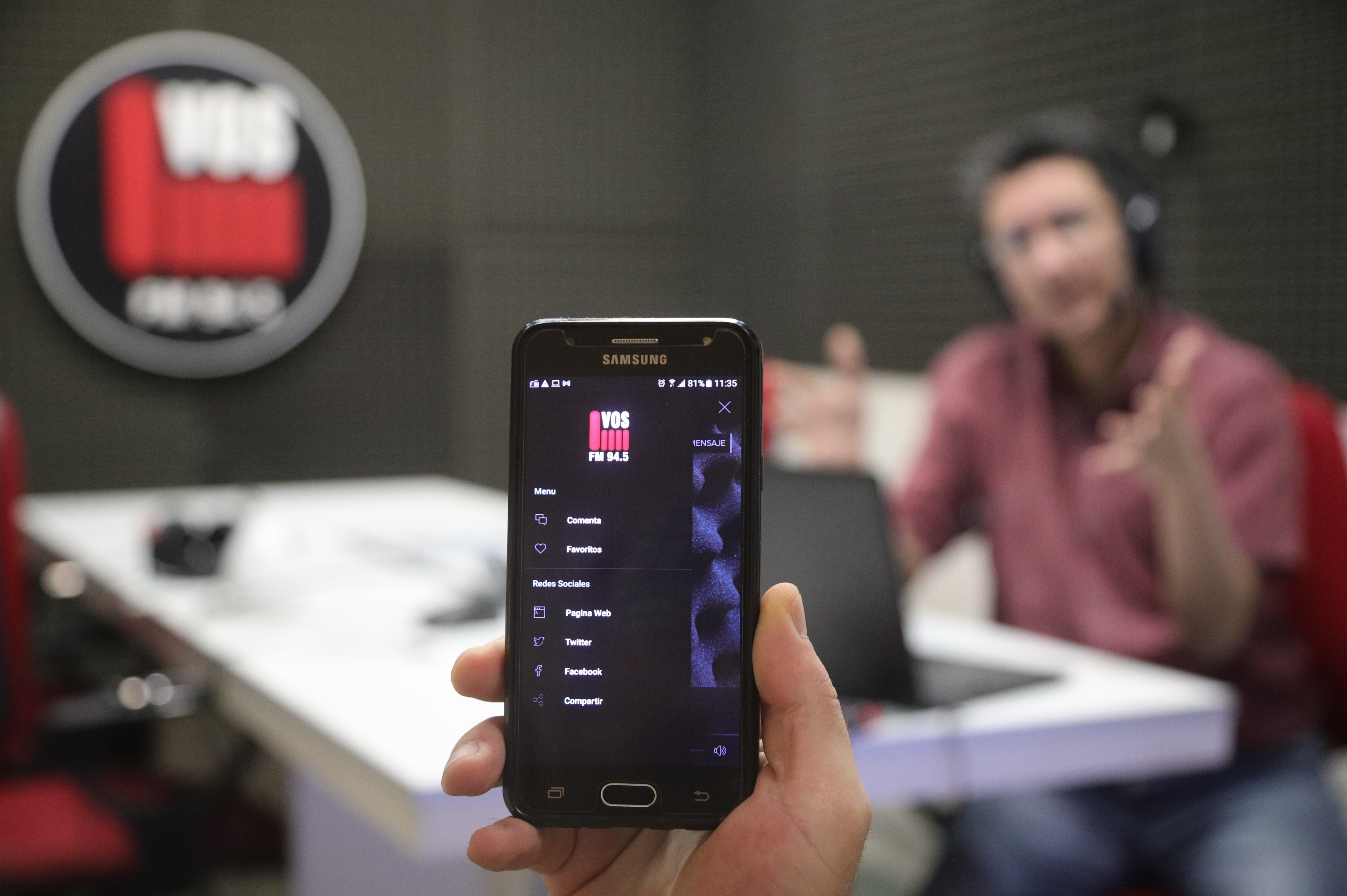Rodrigo Jarur: «en Fm VOS apuntamos a ser la radio informativa referente de San Rafael»