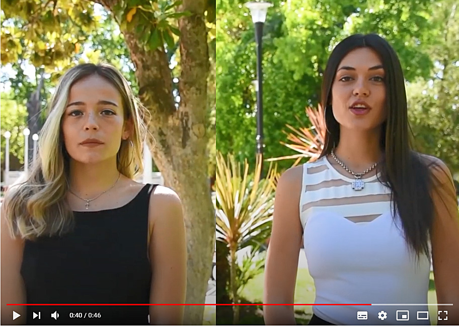 Las reinas vendimiales desarrollan una campaña  para hacer visible la problemática del suicidio