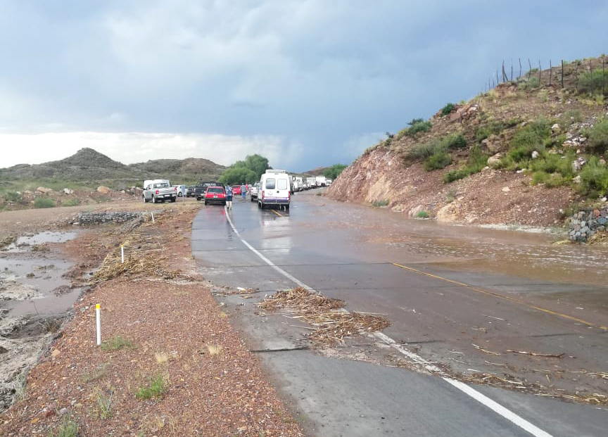 Cruces habilitados y operativo finalizado en Villa 25 de Mayo